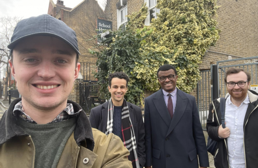 Our campaign team in South Bermondsey